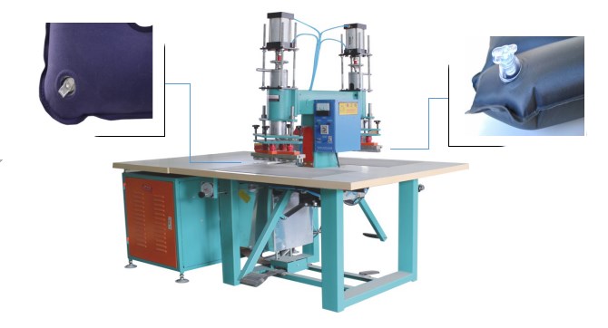 雙頭腳踏氣墊式高頻熱合機(jī)